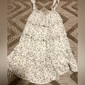 forever 21 flowy flower print dress